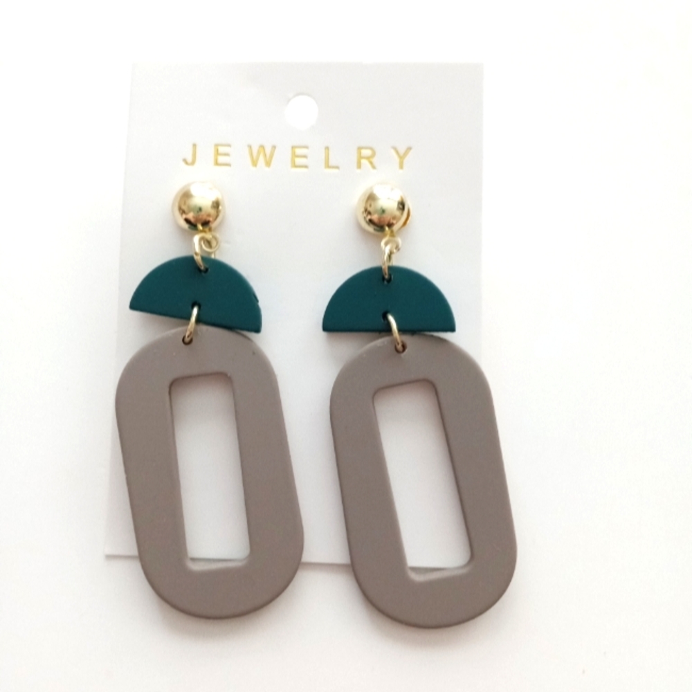 Fashion Jewelry Clay Like Dangle Earrings